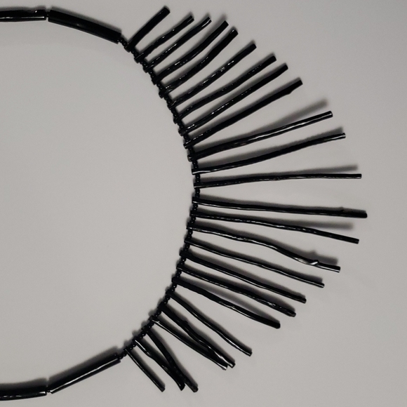 SALE RARE Black Coral Necklace - Picture 3 of 6